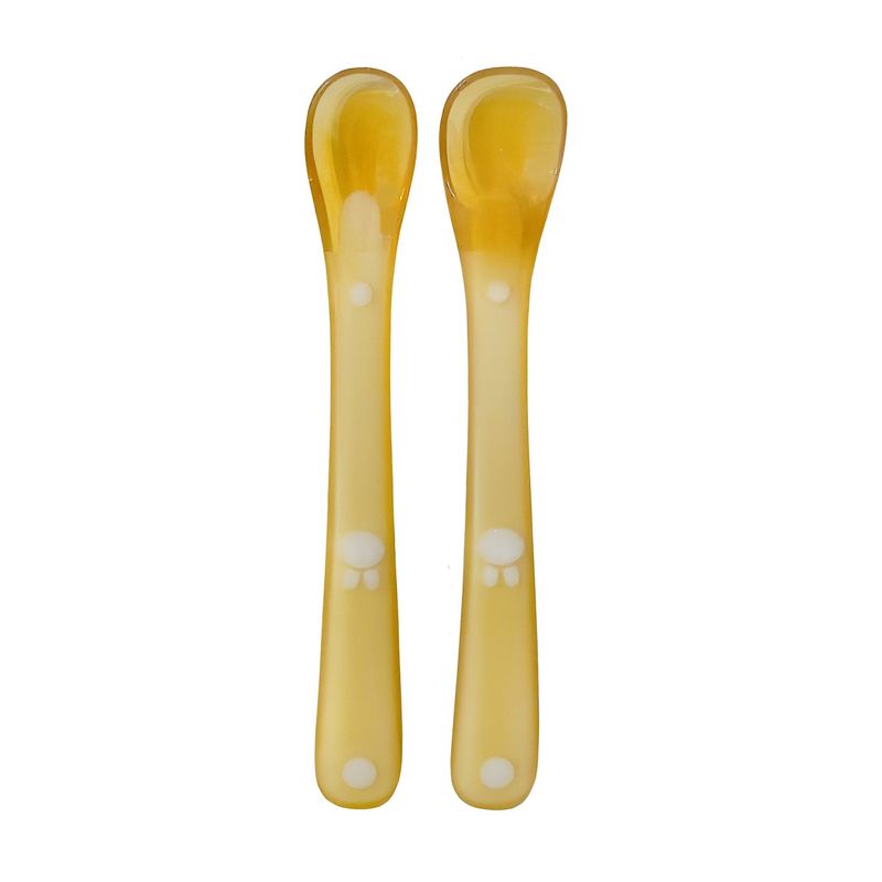 قاشق کودک مدل silicone بسته 2 عددی